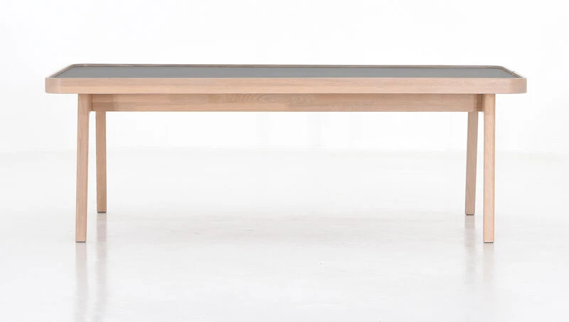 Hans K Racquet Sohvapöytä, Tammi Valkolakattu 4 Hans K Racquet Sohvapöytä, Tammi Valkolakattu - Image 4