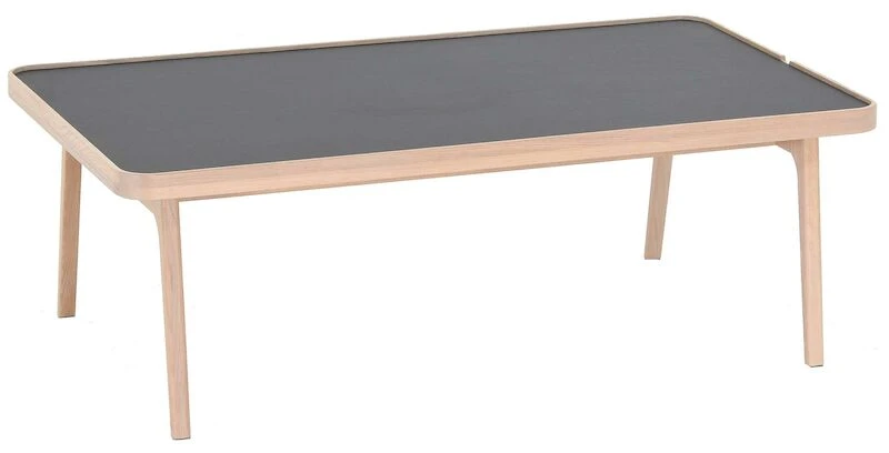 Hans K Racquet Sohvapöytä, Tammi Valkolakattu 3 Hans K Racquet Sohvapöytä, Tammi Valkolakattu - Image 3