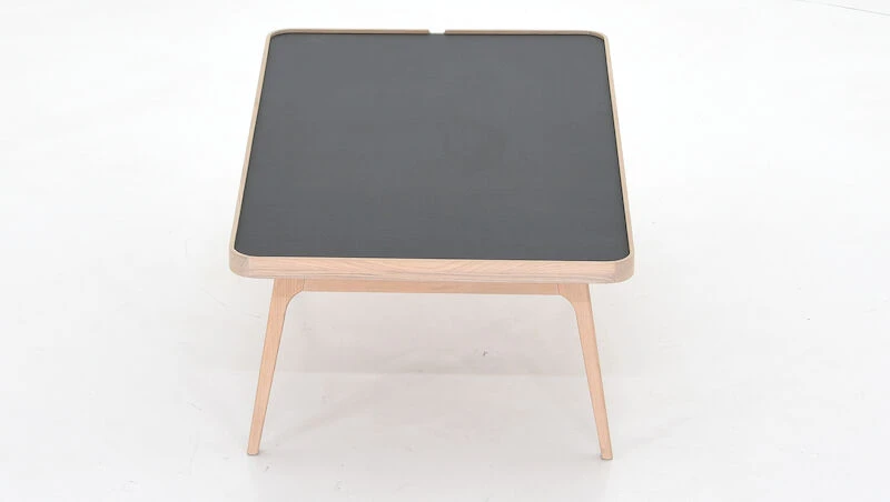 Hans K Racquet Sohvapöytä, Tammi Valkolakattu 6 Hans K Racquet Sohvapöytä, Tammi Valkolakattu - Image 6