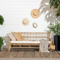 Helle Bambu Sohva Luonnonväri/luonnonvalkoinen -Yleinen Kotikauppa Helle bambu sohva miljoossa web 11