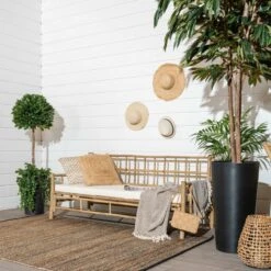 Helle Bambu Sohva Luonnonväri/luonnonvalkoinen