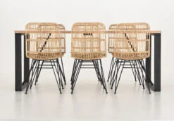 Honka-Pyry 6-hengen Ruokailuryhmä Metallijaloilla Antiikkipetsattu-luonnonväri 9 Honka-Pyry 6-hengen Ruokailuryhmä Metallijaloilla Antiikkipetsattu-luonnonväri -Yleinen Kotikauppa Honka Pyry ruokailuryhma 6 hengen metallijaloilla antiikkipetsattu luonnonvariVeke 0 0