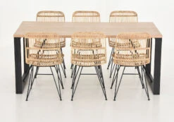 Honka-Pyry 6-hengen Ruokailuryhmä Metallijaloilla Antiikkipetsattu-luonnonväri 8 Honka-Pyry 6-hengen Ruokailuryhmä Metallijaloilla Antiikkipetsattu-luonnonväri -Yleinen Kotikauppa Honka Pyry ruokailuryhma 6 hengen metallijaloilla antiikkipetsattu luonnonvariVeke 0 1