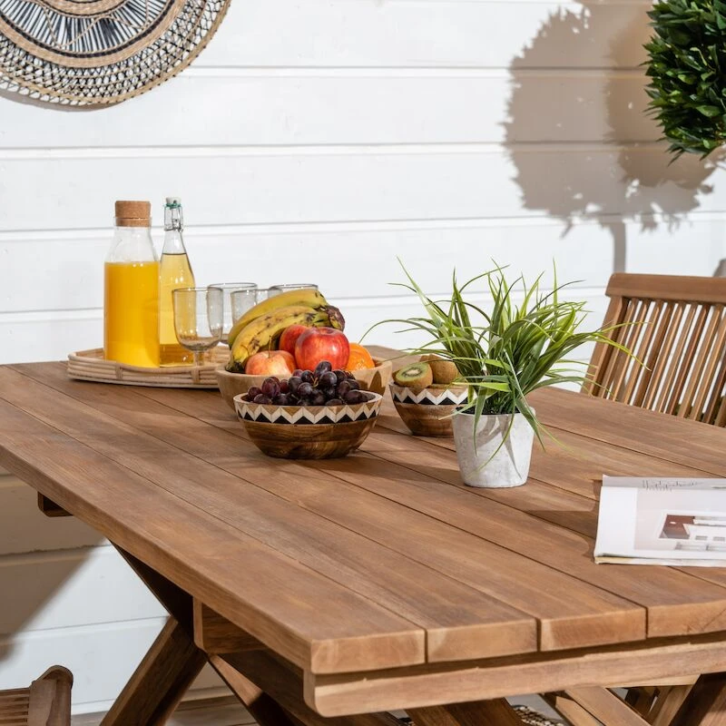 House Nordic Murcia Tiikki Ruokapöytä 200x90 Cm 3 House Nordic Murcia Tiikki Ruokapöytä 200x90 Cm - Image 3