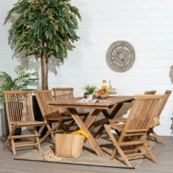 House Nordic Murcia-Toledo 6-hengen Tiikki Ruokailuryhmä