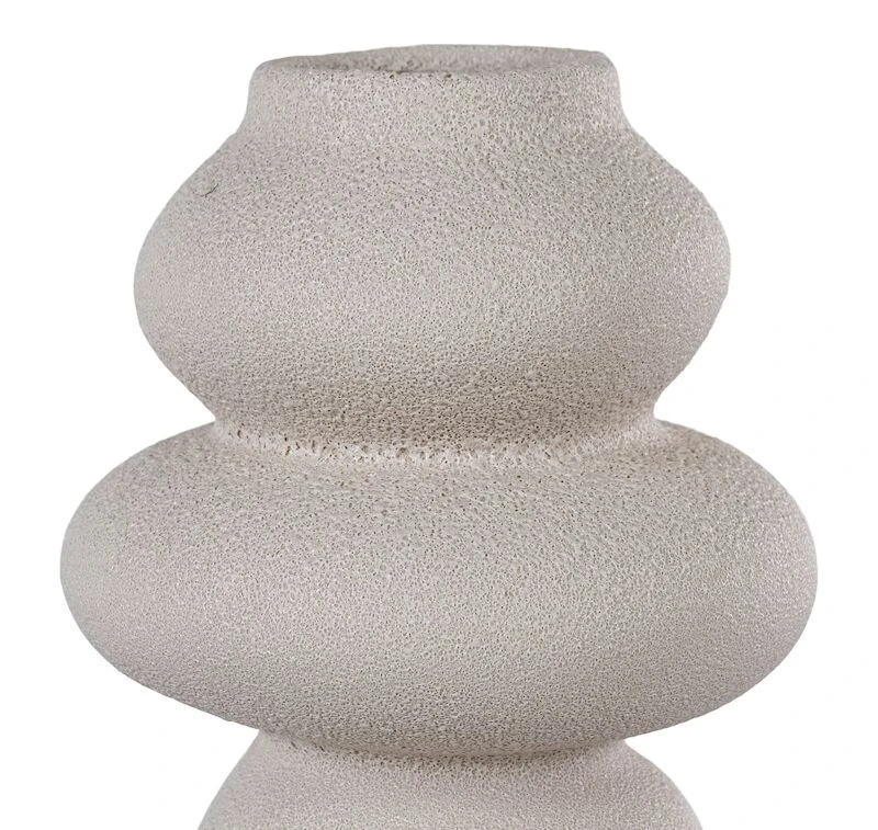 House Nordic Keraaminen Maljakko Ø14,5 Cm Beige 3 House Nordic Keraaminen Maljakko Ø14,5 Cm Beige - Image 3