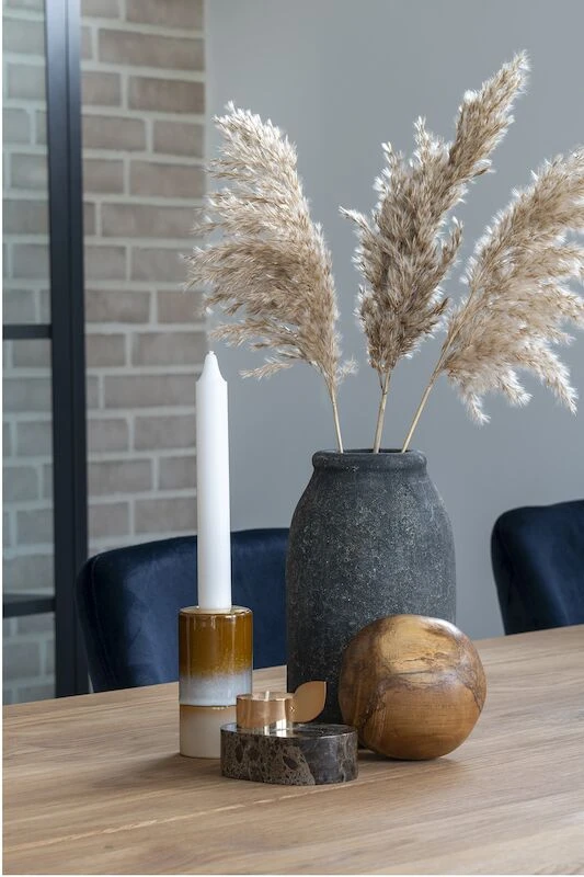 House Nordic Kynttilänjalka 10 Cm Ruskea/vaaleansininen 4 House Nordic Kynttilänjalka 10 Cm Ruskea/vaaleansininen - Image 4