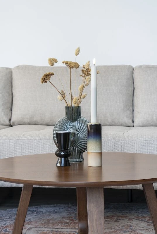 House Nordic Kynttilänjalka 15 Cm Tummansininen/vaaleansininen 1 House Nordic Kynttilänjalka 15 Cm Tummansininen/vaaleansininen