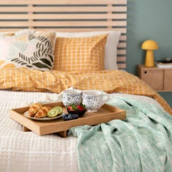 Hübsch Elevate Tarjotin 46x34 Cm, Tammi -Yleinen Kotikauppa Hubsch Elevate tarjotin 46x34 cm