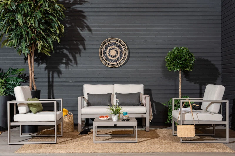 Kallas Sohvaryhmä 2+1+1 Sohvapöydällä Greige/hiekka 4 Kallas Sohvaryhmä 2+1+1 Sohvapöydällä Greige/hiekka - Image 4