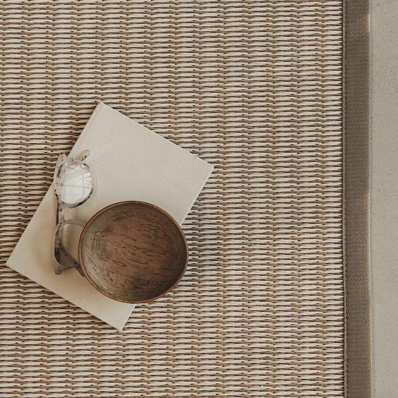 VM Carpet Kelo Paperinarumatto 80x150 Cm Luonnonväri/valkoinen 1 VM Carpet Kelo Paperinarumatto 80x150 Cm Luonnonväri/valkoinen