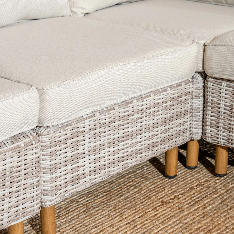 Lehdokki Avokulmasohva Greige/luonnonvalkoinen 1 Lehdokki Avokulmasohva Greige/luonnonvalkoinen