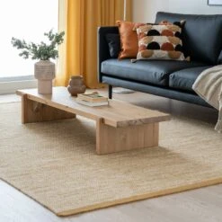 Line Villamatto 160x230 Cm Okra/valkoinen 9 Line Villamatto 160x230 Cm Okra/valkoinen -Yleinen Kotikauppa Line villamatto miljoossa 5