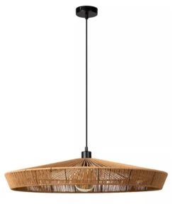 Lucide Yunkai Riippuvalaisin Ø70 Cm Vaalea Puu