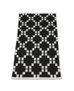 LUHTA Elli Puuvillamatto 140x200cm Musta (P)