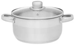 Maku Basic Kattila Lasikannella 3 L Teräs