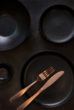 Maku Robuste Korkea Lautanen Ø21 Cm Mattamusta