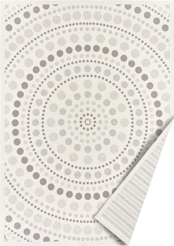 Narma Oola Kaksipuolinen Puuvillamatto 160x230 Cm Valkoinen 6 Narma Oola Kaksipuolinen Puuvillamatto 160x230 Cm Valkoinen - Image 6