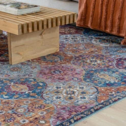 Mirage Matto 140x200 Cm Pinkki/oranssi