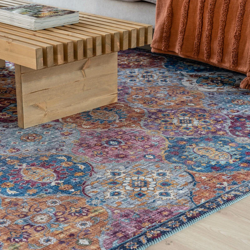 Mirage Matto 140x200 Cm Pinkki/oranssi 1 Mirage Matto 140x200 Cm Pinkki/oranssi