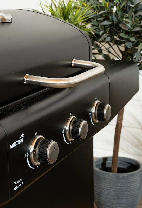 Mustang Albany 3 Kaasugrilli Musta 2 Mustang Albany 3 Kaasugrilli Musta - Image 2