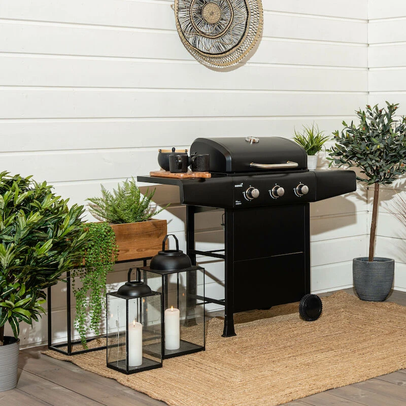 Mustang Albany 3 Kaasugrilli Musta 1 Mustang Albany 3 Kaasugrilli Musta