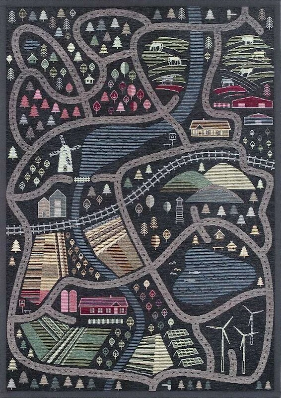 Narma Ülejõe Kaksipuolinen Puuvillamatto 140x200 Cm Musta 1 Narma Ülejõe Kaksipuolinen Puuvillamatto 140x200 Cm Musta