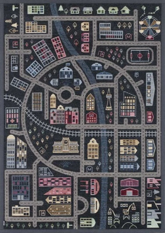 Narma Ülejõe Kaksipuolinen Puuvillamatto 140x200 Cm Musta 5 Narma Ülejõe Kaksipuolinen Puuvillamatto 140x200 Cm Musta - Image 5