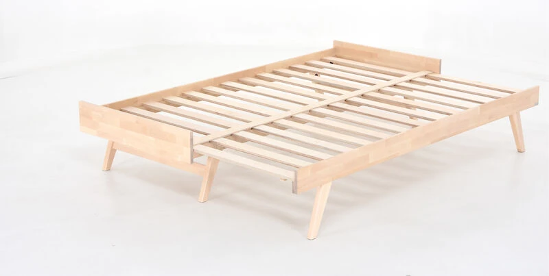 Notte Vuodesohvan Runko Ilman Käsinojia 190x75/140, Koivu/lakattu 1 Notte Vuodesohvan Runko Ilman Käsinojia 190x75/140, Koivu/lakattu