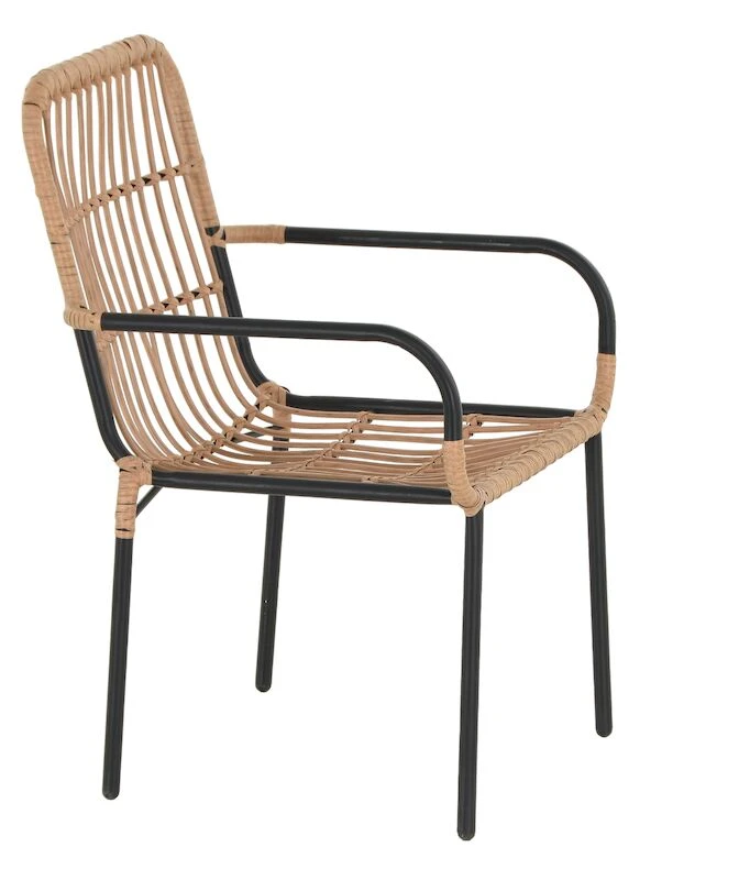 Noah-Oldie 4-hengen Ruokailuryhmä Luonnonväri/musta 6 Noah-Oldie 4-hengen Ruokailuryhmä Luonnonväri/musta - Image 6