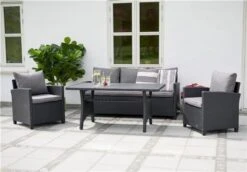 Outfit Ester Sohvaryhmä Musta/harmaa 7 Outfit Ester Sohvaryhmä Musta/harmaa -Yleinen Kotikauppa Outfit ester sohvaryhma musta harmaa