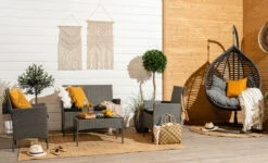 Pisara Riippukeinu Jalustalla Harmaa Polyrottinki/teräs 11 Pisara Riippukeinu Jalustalla Harmaa Polyrottinki/teräs -Yleinen Kotikauppa Pisara riippukeinu miljoossa web pete 15