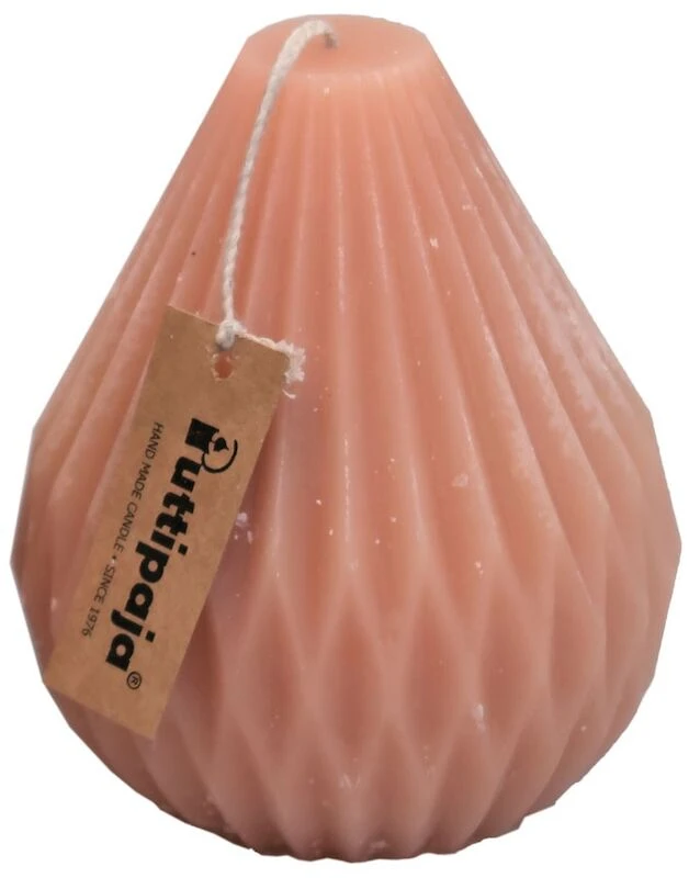 Puttipaja Pisara Pöytäkynttilä 10 Cm Nude 3 Puttipaja Pisara Pöytäkynttilä 10 Cm Nude - Image 3