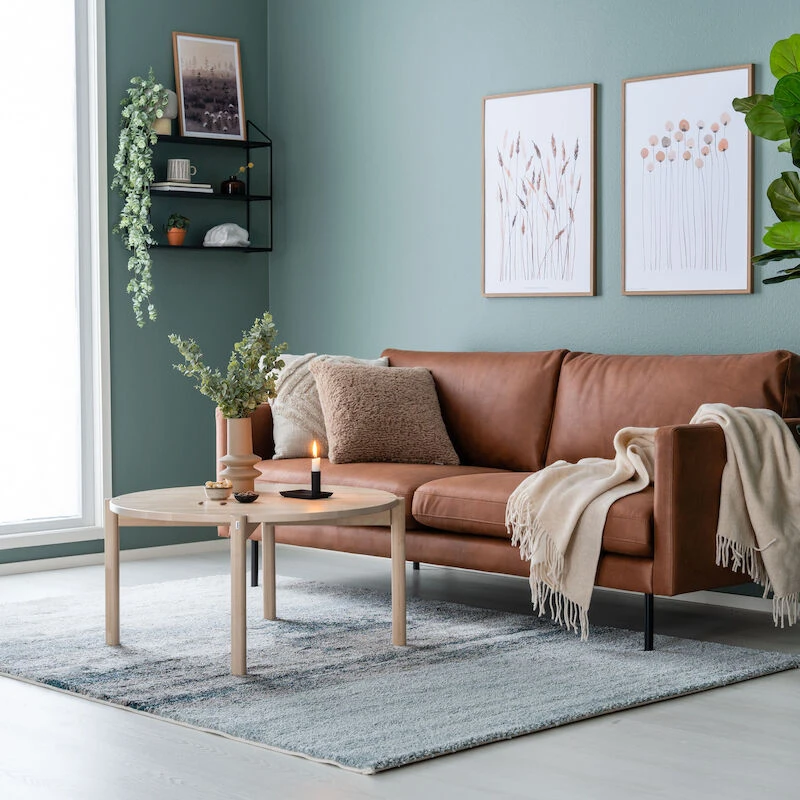 Rannikko Matto 160x230 Cm Harmaa/vihreä 3 Rannikko Matto 160x230 Cm Harmaa/vihreä - Image 3