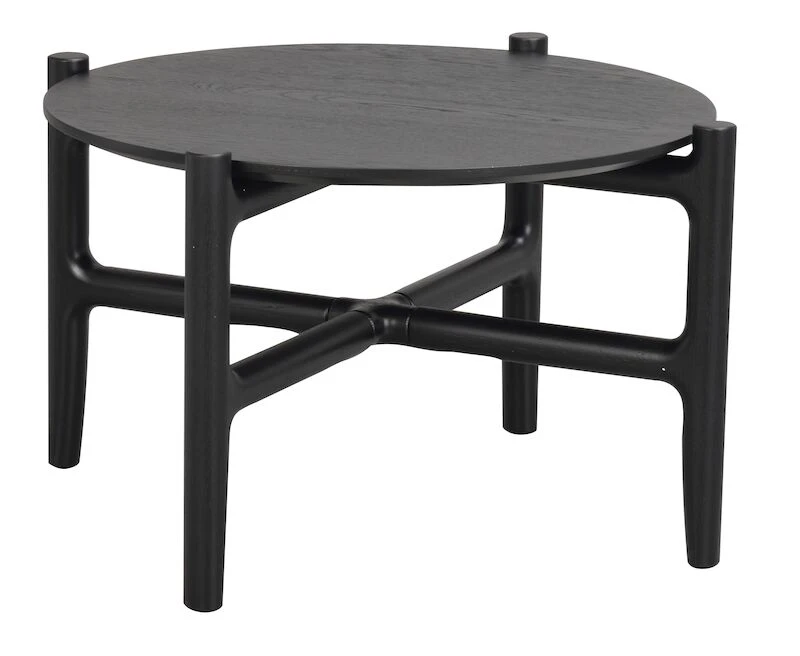 Rowico Holton Sohvapöytä Ø55 Cm Musta 4 Rowico Holton Sohvapöytä Ø55 Cm Musta - Image 4