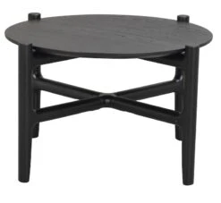 Rowico Holton Sohvapöytä Ø55 Cm Musta