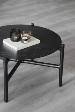 Rowico Holton Sohvapöytä Ø55 Cm Musta 8 Rowico Holton Sohvapöytä Ø55 Cm Musta -Yleinen Kotikauppa Rowico Holton sohvapoyta O50 cm musta 3