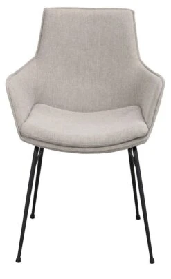 Rowico Lowell Nojatuoli Kangasverhoiltu Harmaa/musta