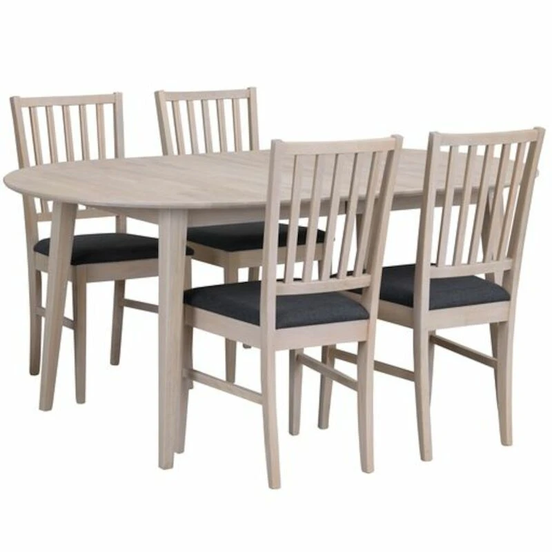 Rowico Filippa Ruokapöytä Ovaali 170/210x105 Cm ValkoöljyttyTammi 5 Rowico Filippa Ruokapöytä Ovaali 170/210x105 Cm ValkoöljyttyTammi - Image 5