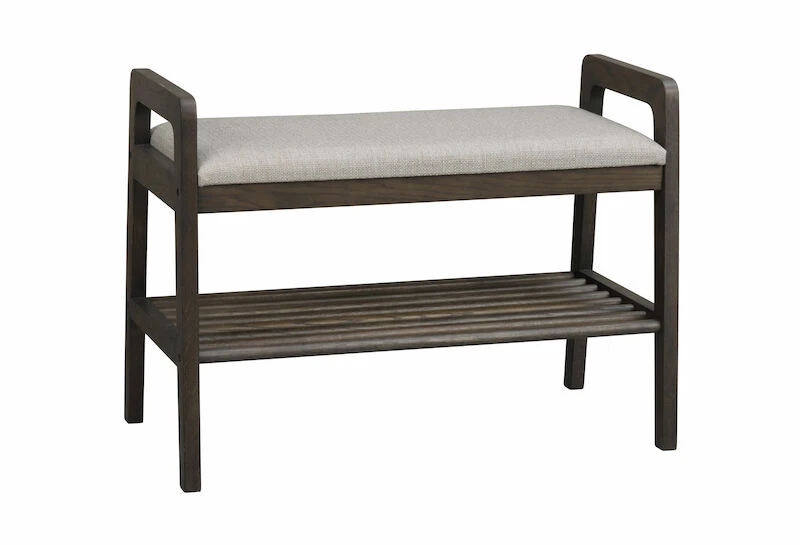 Rowico Inverness Eteispenkki Kenkätelineellä Ruskea/beige 3 Rowico Inverness Eteispenkki Kenkätelineellä Ruskea/beige - Image 3