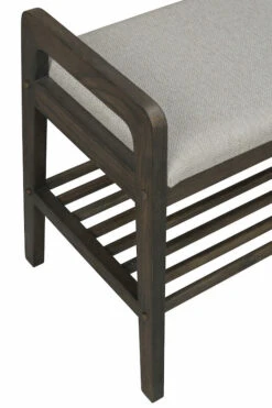 Rowico Inverness Eteispenkki Kenkätelineellä Ruskea/beige