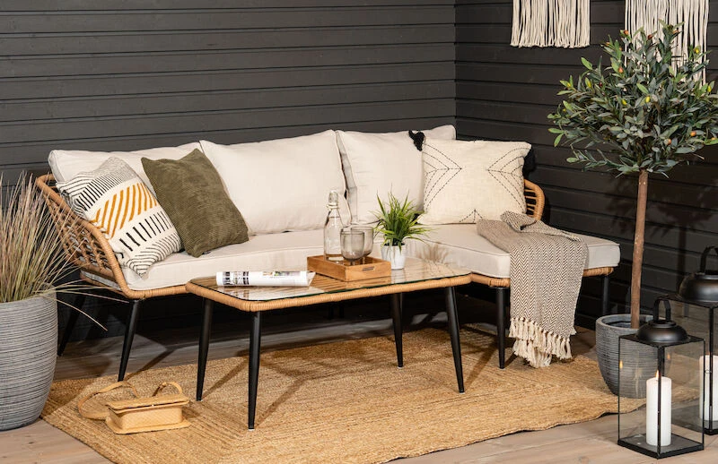 Scandic Divaanisohva Oikea Ja Sohvapöytä Luonnonväri 5 Scandic Divaanisohva Oikea Ja Sohvapöytä Luonnonväri - Image 5