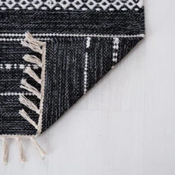 Senja Puuvillamatto 80x200 Cm Musta 6 Senja Puuvillamatto 80x200 Cm Musta -Yleinen Kotikauppa Senja puuvillamatto miljoossa web 8