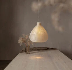 Star Trading Honeycomb Paperivarjostin 30 Cm Beige