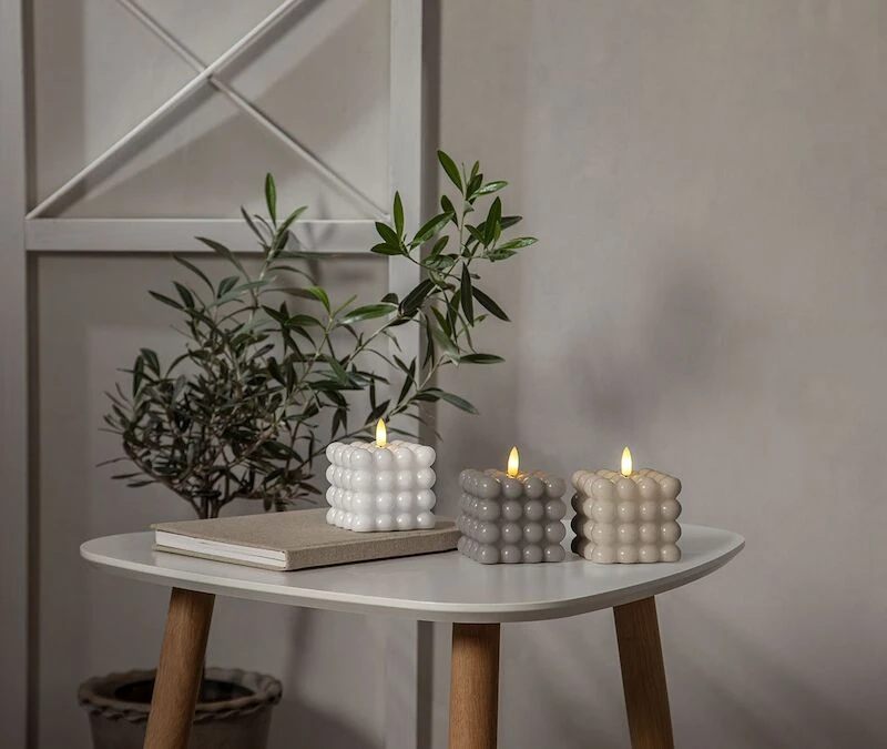 Star Trading Flamme Dot LED-kynttilä Valkoinen 5 Star Trading Flamme Dot LED-kynttilä Valkoinen - Image 5