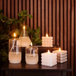 Star Trading Flamme Dot LED-kynttilä Valkoinen 7 Star Trading Flamme Dot LED-kynttilä Valkoinen -Yleinen Kotikauppa Star Trading Flamme Dot LED kynttila miljoo 3