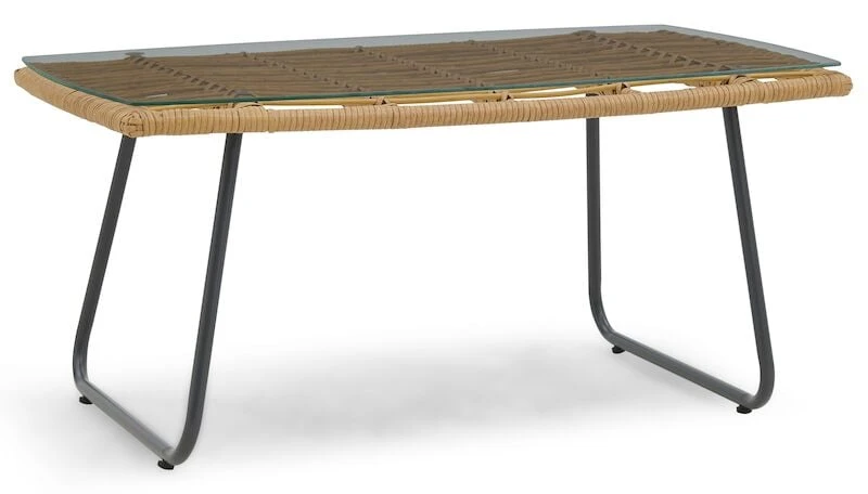 Stockton Sohvapöytä Luonnonväri, Tummanharmaat Jalat 2 Stockton Sohvapöytä Luonnonväri, Tummanharmaat Jalat - Image 2