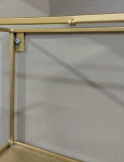 Svanefors Seinähylly 23x10x17 Cm Kulta 2-laatuinen