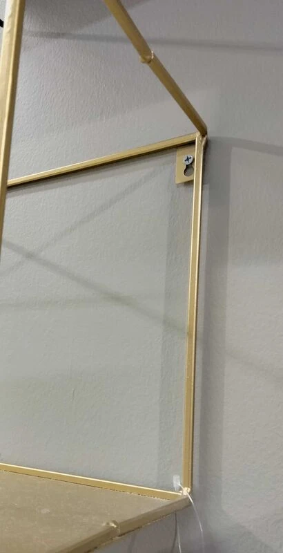 Svanefors Seinähylly 23x10x17 Cm Kulta 2-laatuinen 3 Svanefors Seinähylly 23x10x17 Cm Kulta 2-laatuinen - Image 3