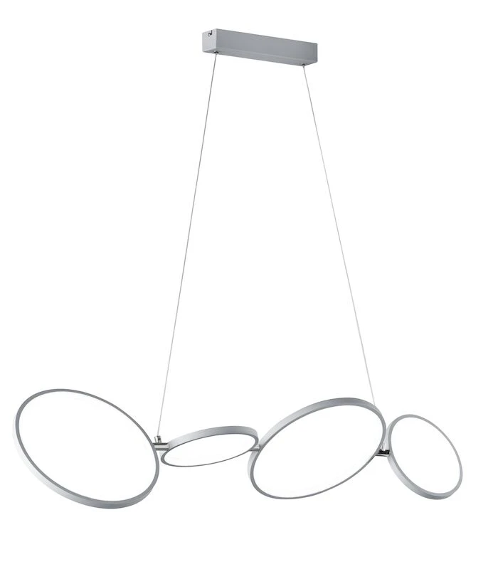 Trio Rondo LED Riippuvalaisin Hopea 1 Trio Rondo LED Riippuvalaisin Hopea